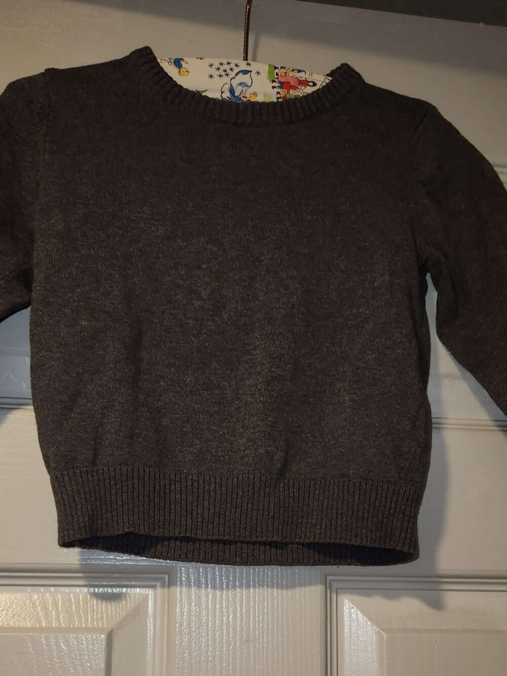 H&M Toddler Boys Gray Knit Sweater Pullover Size 1.5-2Y 18-24 Months